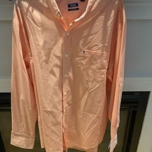 Tags on button down dress shirt!